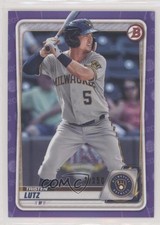 2020 Bowman Draft Purple Border /250 Tristen Lutz #BD-68 6tw
