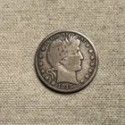 1915-D Barber Half Dollar VG-Fine LITY and part BER Combined Shipping