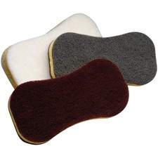 New 3M Scotch-Brite General Purpose Scuff Sponge 07441 Maroon Auto Body Prep