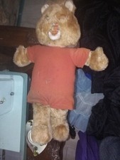 2 Vintage 1985 Teddy Ruxpin W/ Cassette Playe...