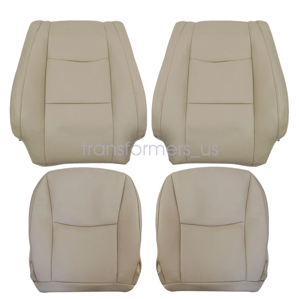 Cubierta de asiento inferior y superior bronceada clara para conductor y pasajero Lexus GX470 2003-2009 Foto 3 de 4