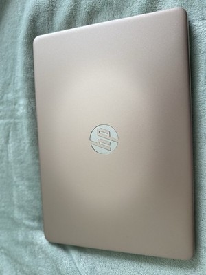 HP 14'' Rose Gold Laptop Intel Core i3 4GB RAM 128GB SSD Webcam BT