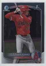 2025 Bowman Chrome Prospects Hayden Alvarez #BCP-12 1gj7