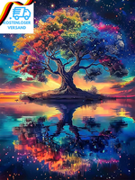 Flajz Diamond Painting, 5D Diamant Painting Bilder, Diamond Painting Set FüR Erw