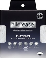 AllerEase Platinum Allergy Knit Pillow Protector King