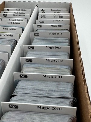 140 + MAGIC THE GATHERING CARD DIVIDERS FOR ALL CORE, MASTERS & EXPANSION  SETS | eBay