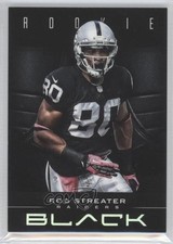 2012 Panini Black Rookie 105/349 Rod Streater #141 0c2