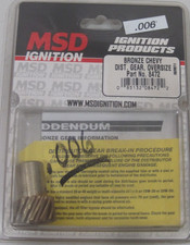 Nip Msd 8472 Chevy Distributor Bronze .5 Id Oversized Od .006 Close-out Sale