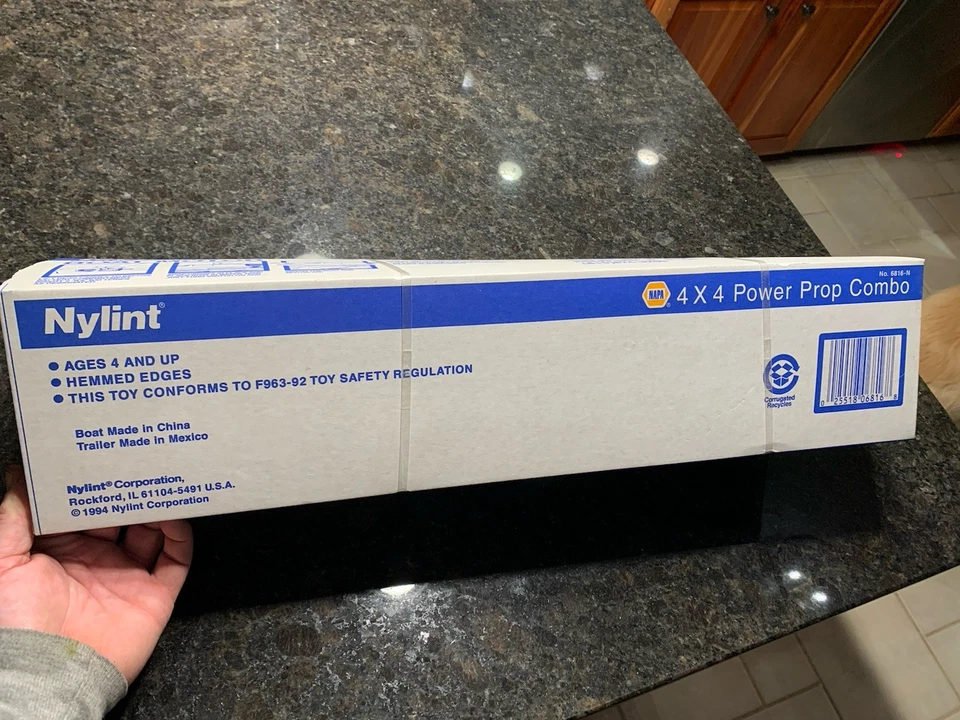 Nylint Steel NAPA 4X4 Power Prop Combo Bronco W/ Boat & Trailer 6816-N NEW - Image 4 of 4