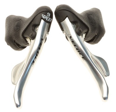 Campagnolo Veloce 9 Speed Ergopower Brake Levers Shifters 2003 NOS