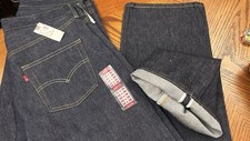 Levi's Jeans 501 Button Fly Red Line Selvedge Denim 32X36” 524 Made In USA VTG