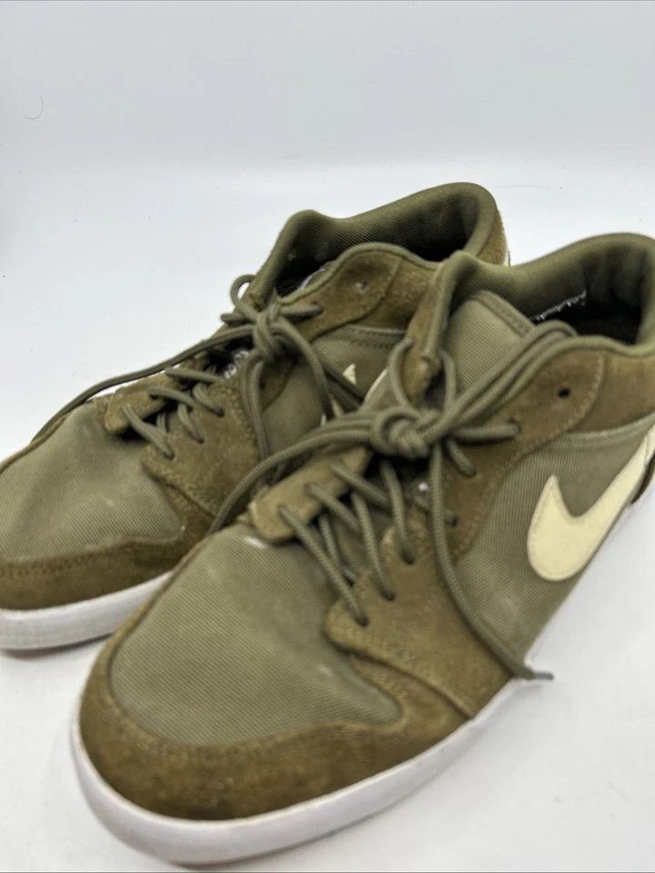 Nike Air Jordan 1 V.2 Para Hombres Talla 12 Negro Gris Parte Superior Baja Tenis Zapatos 552312-302 Foto 3 de 4