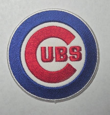 Chicago Cubs embroidered iron/sew on patch 2 3/4"round