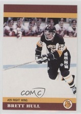 1990-91 University of Minnesota-Duluth Brett Hull Brett Hull #6 HOF 18g5