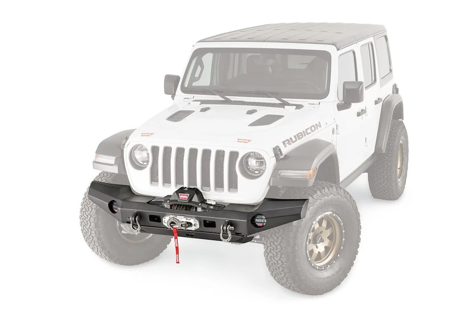 Warn 101335 Elite Series BUMPER JEEP FRONT - Image 3 of 4