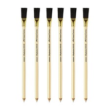 Faber Castell Perfection Eraser Pencil with Brush 6-PACK 