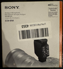 Sony ECM B1M Digital Shotgun Microphone  Open Box