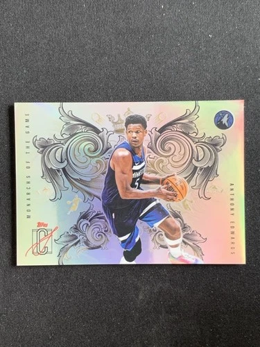 2025 Topps Signature Anthony Edwards Base (RAW)