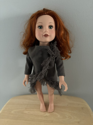 Journey Girls Kelsey Doll Australia 18'' Red Hair Green Eyes Freckles Toys r Us