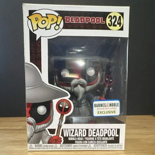 Funko Pop! Vinyl Marvel Wizard Deadpool #324 Barnes & Noble Exclusive Figure