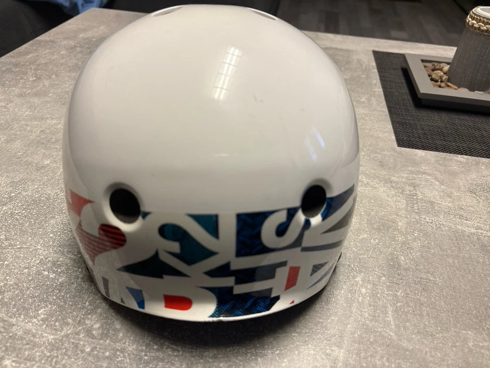 K2 Helm Inline Skate Skateboard Fahrrad M 55-58cm Weiß  - Bild 3 von 4