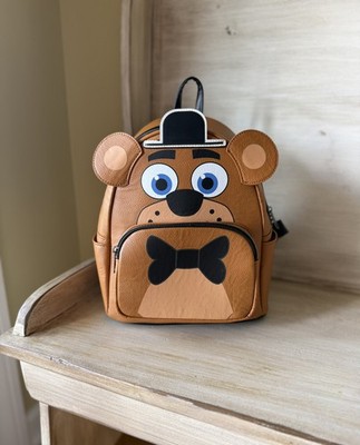 Disney Loungefly FNAF Friday Nights At Freddie’s Fazbear Cosplay Mini Backpack Five Nights at Freddy main image 2