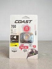 Coast FLX65R 700 Lumen Bilingual Voice Control Rechargeable LED Headlamp NEW