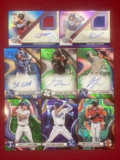 2024 Bowman’s Best Baseball RC Auto/#d Lot(8)-Montgomery/150,Wolkow,Loperfido
