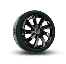 Radkappen Radzierblenden EINZELN (1Stück) 17 Zoll schwarz STIG Z496700