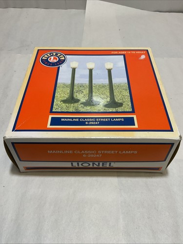 Lionel Mainline Classic Street Lamps 3 Pack 6-29247 | Condition: Used