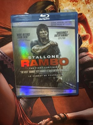 Rambo (Blu-ray Disc, 2008, 2-Disc Set, Canadian Includes Digital Copy)