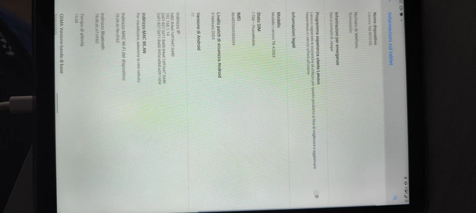 Lenovo Tab M10 HD (2nd Gen) · 32GB · Cellular, foto 1 di 4