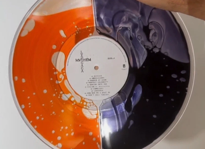 Lady Gaga 'Mayhem' Split Liquid Filled Vinyl 2LP Bad World Blood