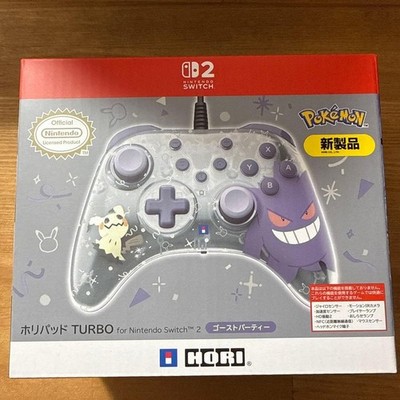 HORI Pad TURBO Nintendo Switch2 Ghost Party Gengar Mimikyu NEU