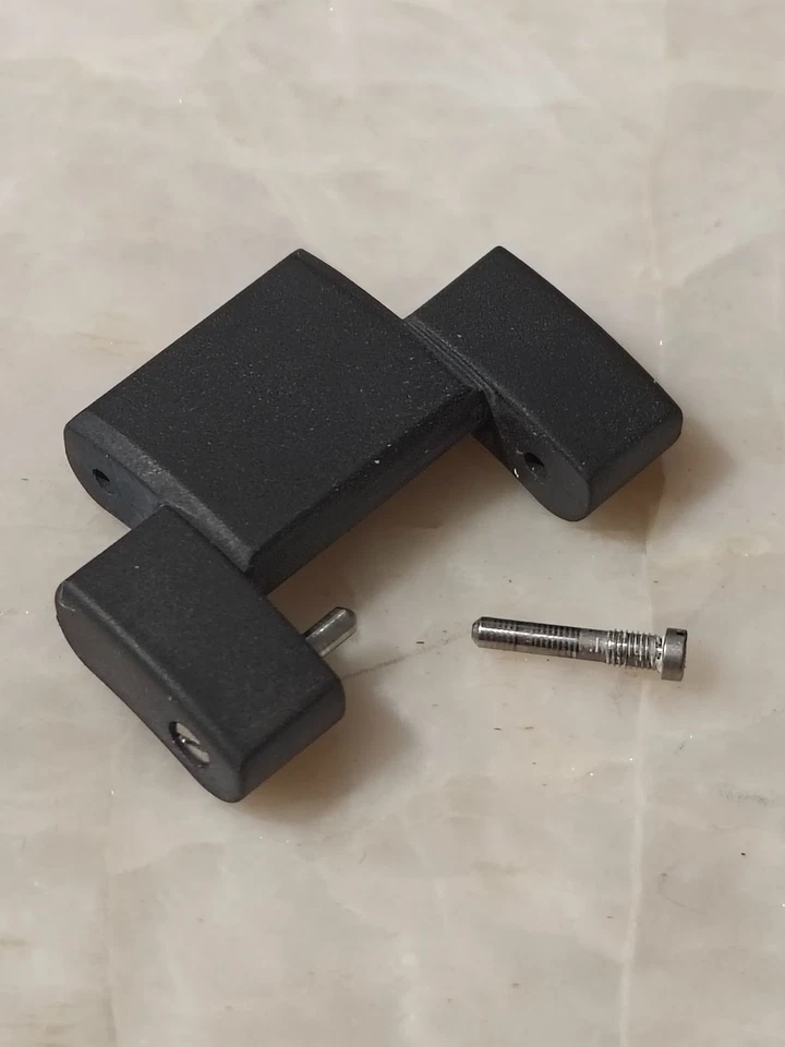 Jaeger-LeCoultre Master Compressor Diving Bracelet Link Rubber Black 22mm - Image 2 of 2