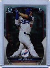 2023 BOWMAN CHROME REFRACTOR BDC-91 Joe Vetrano - Los Angeles Dodgers 1st