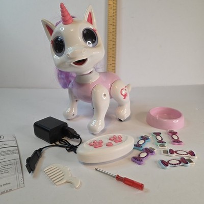 New Robo Pets Unicorn Interactive Remote Control Toy