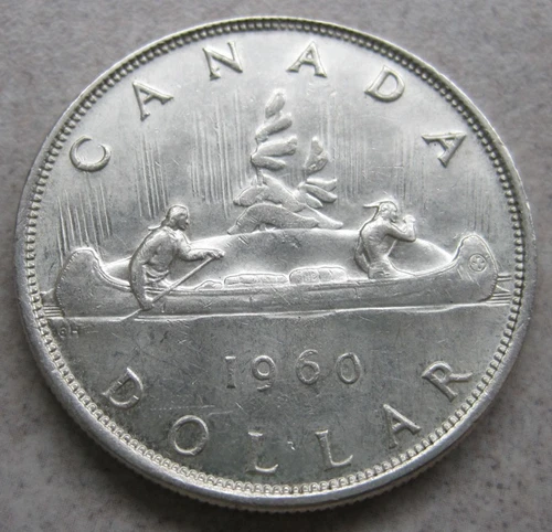 1960 Canada Silver Dollar
