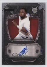 2024 Wild Card MATTE Premium Black - Red /8 Estiven Machado Auto Shield 1pe6
