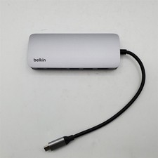 Belkin USB-C Hub - 6-in-1  Multi-Port  Adapter Dock with 4K HDMI, USB-C 100W