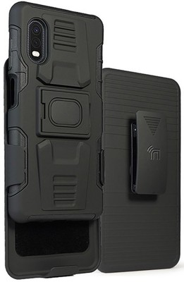Rugged Case Stand and Belt Clip Holster for Samsung Galaxy XCover Pro (SM-G715)