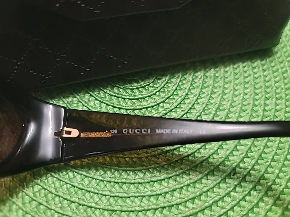Gafas de sol Gucci GG 2432/S bronce translúcido ovaladas ojo de gato Italia de colección BONITAS Foto 4 de 4