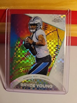 2023 Topps Composite Topps Chrome All-Etch X-Fractor Bryce Young #CAE-22 Rookie