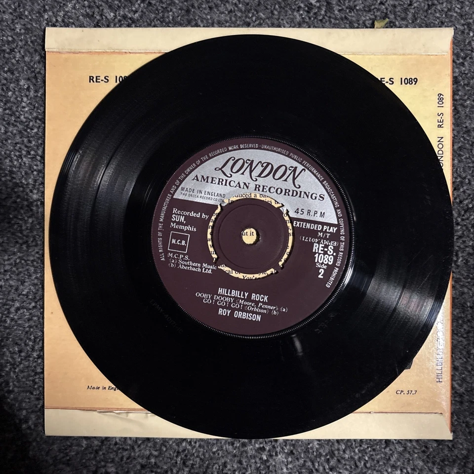 ROY ORBISON  HILLBILLY ROCK EP   (Handmade Cover) - Image 4 of 4