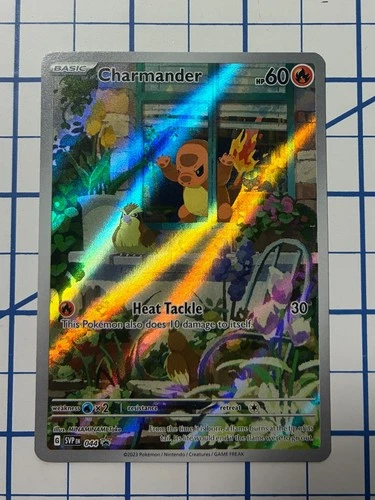 Charmander Black Star Promo #44 Illustration Rare IR Full Art