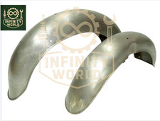 Fits For Norton Slimline Dominator Front & Rear Mudguard Fender Set Bare Metal
