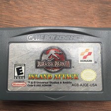 Game Boy Advance GBA Jurassic Park Island Attack, Cartridge Only, Very Good.