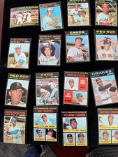 1971 Topps Baseball cards commons and league leaders