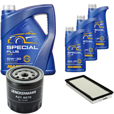 Inspektionspaket MANNOL Special Plus 10W-30 8L für Jeep Cherokee 4.0i