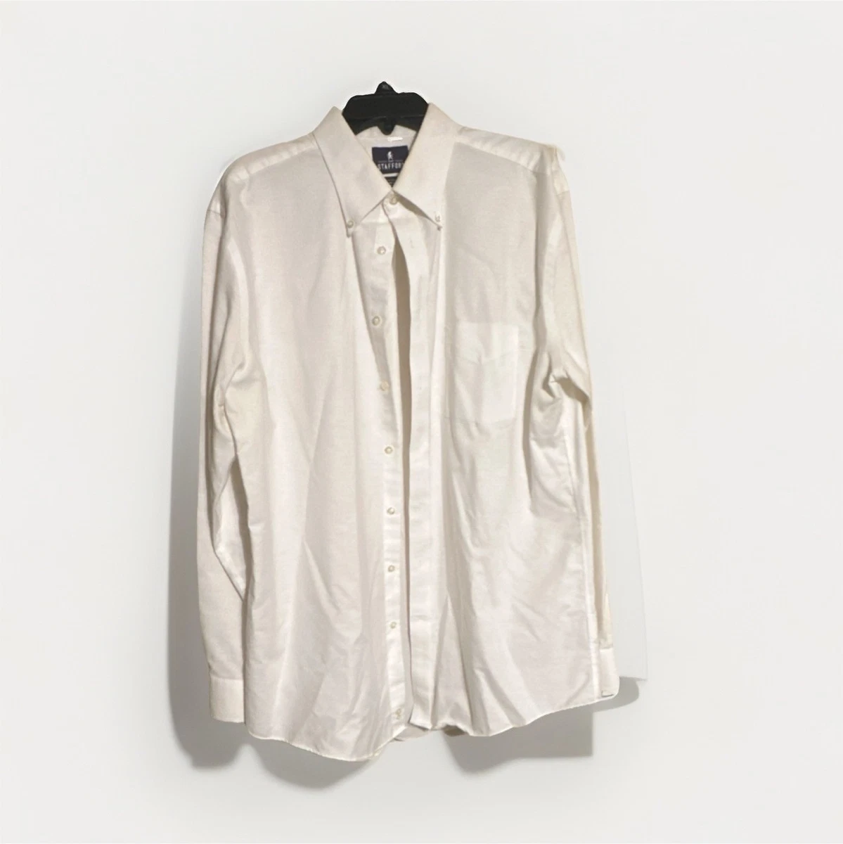 Polyester Short Sleeve White Dress Shirts for Men for sale | eBay